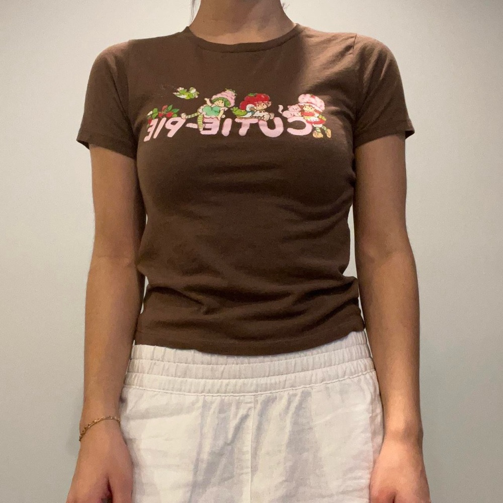 PacSun Brown Graphic Tee